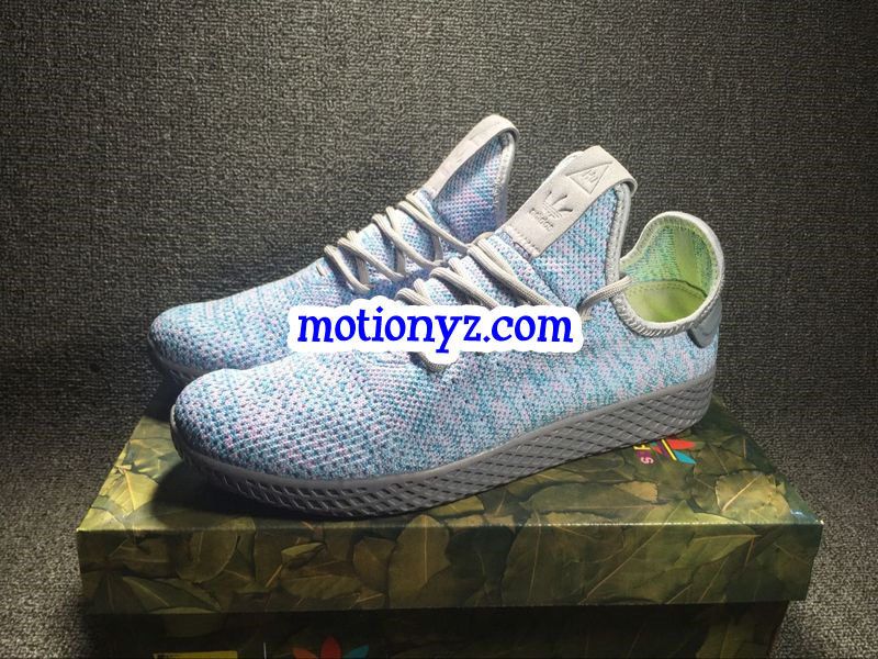 Adidas X Pharrell Williams Tennis Hu Blue